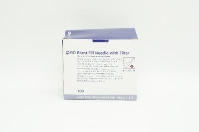 BD 305211 Becton Blunt Fill Ndle. with Filter 18g x 1-1/2 - Box of 100